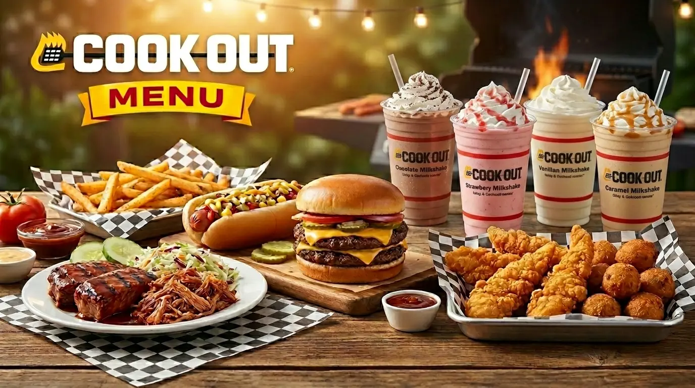 Cookout Menu With Prices