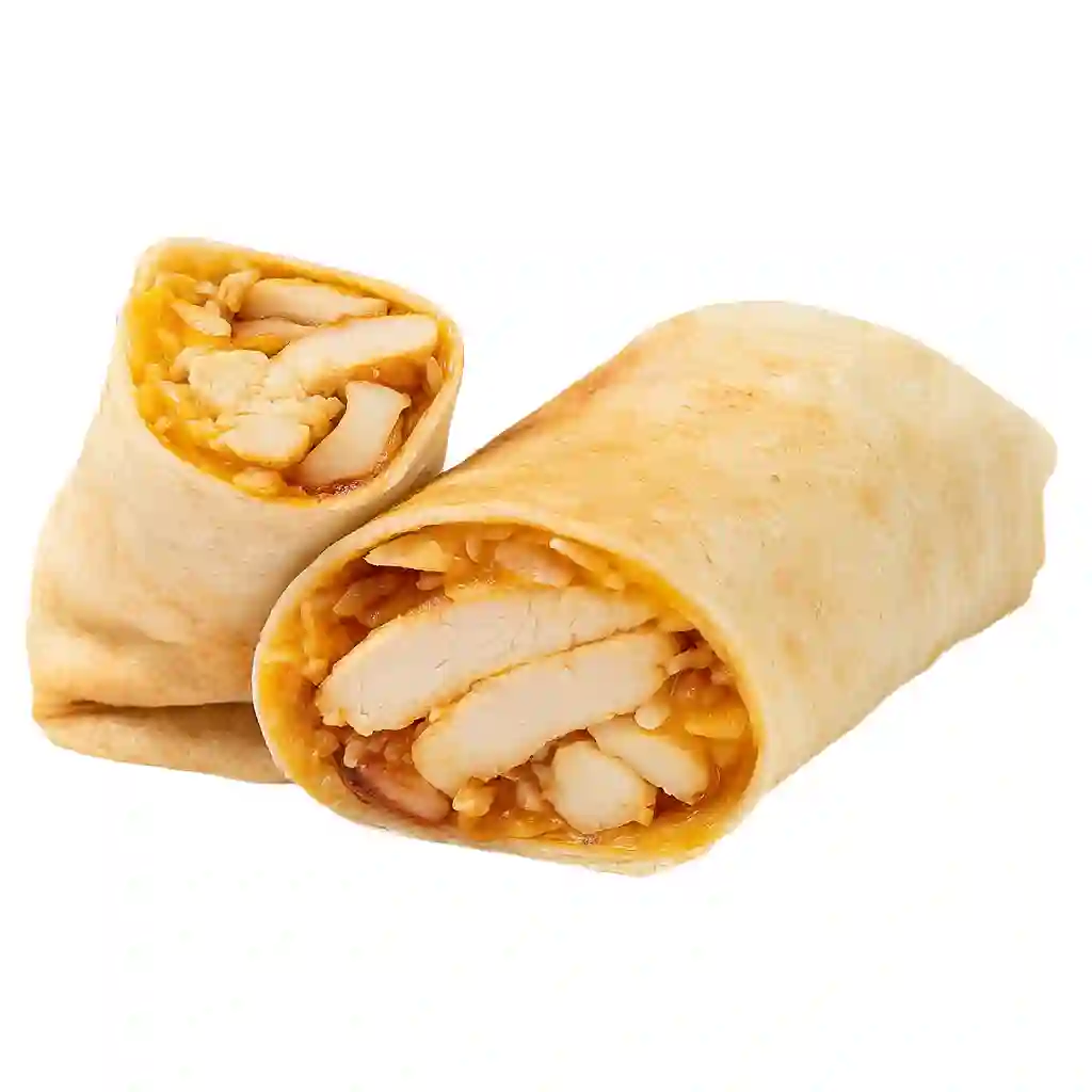 Cookout Cajun Wrap with spicy seasoning