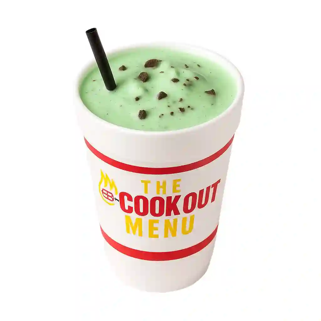 Cookout Chocolate Chip Mint Milkshake